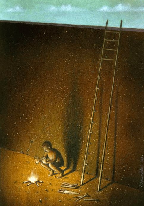 🖍_ لم يكن التوقف الا لتراكم الخيبات وفقدان الأمل على شتات الصبر الذي مزقة الوجع وافقده شهية الاستمرار تلك اللحظات التي اسقطتني لايعلم رعبها الا انا.. 
🖍️_شعور انك وصلت ثم تصدم ان جهدك ومحاولاتك فشلت تعزير لا يشعر بوجعه الا من فقد الشهية في الاستمرار...

<a href="/3zowf1/">♚مُــواد؏♚</a>
#فلسفة_موادع