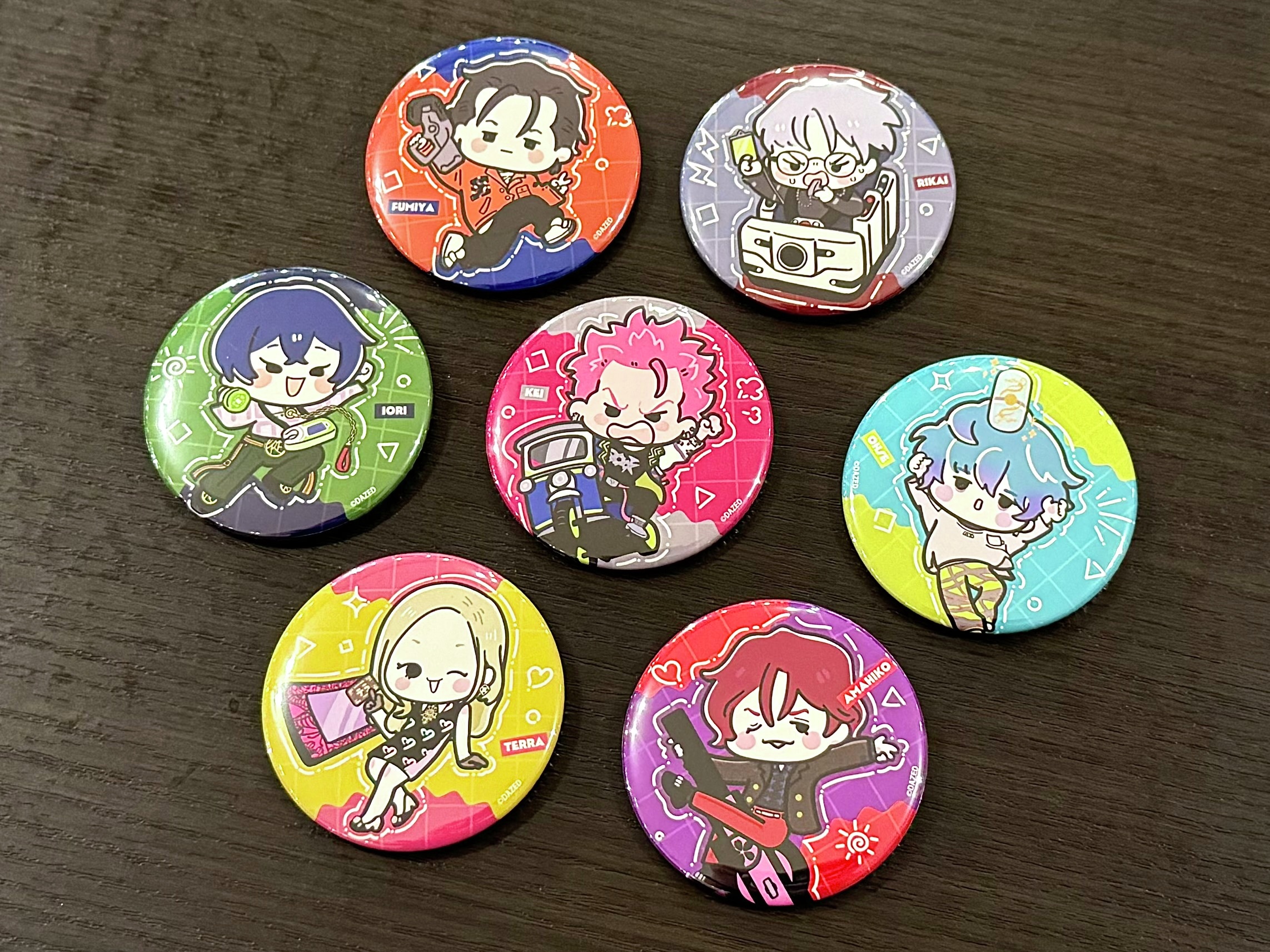 ⭐️新品・未使用⭐️東京喰種✖️ジョイポリス　オリジナル缶バッジ　５種セット 東京喰種」×「JOYPOLIS」コラボイベントの詳細情報を公開