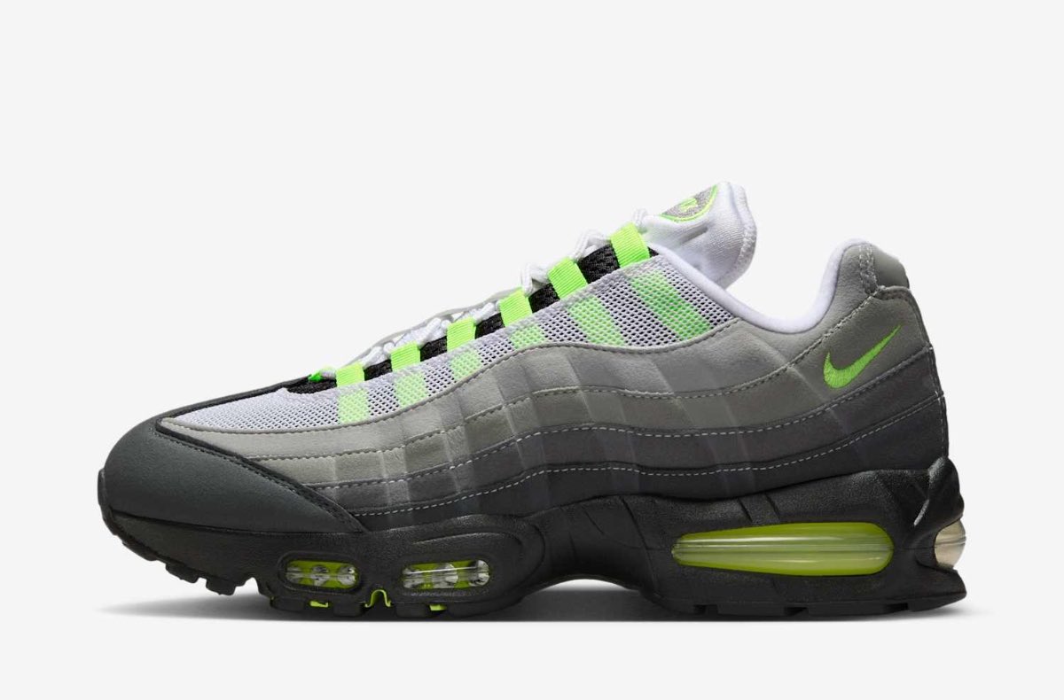 Nike Air Max 95 OG Big Bubble “Neon”が国内各店頭で発売開始【ナイキ