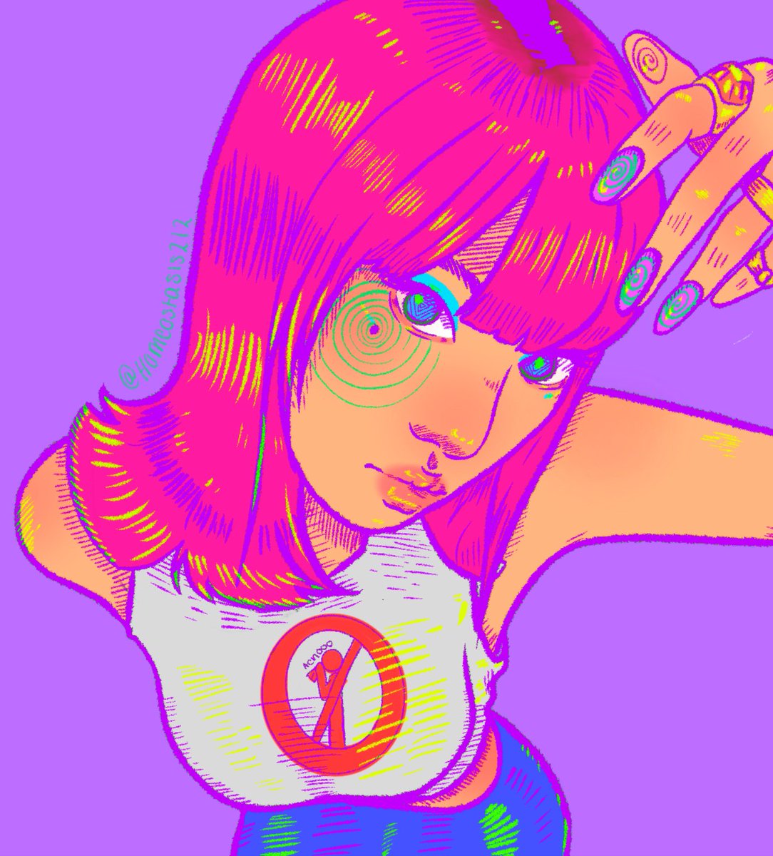 homeostasi69732's tweet photo. Beauty mark (no sneezing) #digitalart #pink #beautymark https://t.co/mMlCqsc2jd