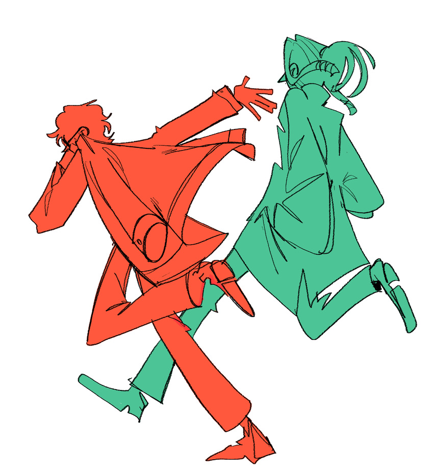 Posting my doodles until I blow up day 14 #oc #rkgk #doodle #commissionsopen 
the curly haired guy belongs to <a href="/scone11_20/">'사슴</a>