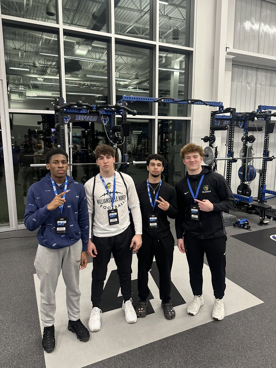 Cal Rogers (@calrogers_) on Twitter photo <a href="/UBFootball/">UB Football</a> today for spring practice/facility tour thanks to <a href="/StenHomme/">Sten Homme</a> for invite
Had a great time with my guys <a href="/AlwaleedIrshead/">Alwaleed Irshead</a> <a href="/daymario_y/">Daymario Young</a> <a href="/Ajweissenburg/">AJ Weissenburg</a> <a href="/UBFootball/">UB Football</a> today for spring practice/facility tour thanks to <a href="/StenHomme/">Sten Homme</a> for invite
Had a great time with my guys <a href="/AlwaleedIrshead/">Alwaleed Irshead</a> <a href="/daymario_y/">Daymario Young</a> <a href="/Ajweissenburg/">AJ Weissenburg</a>