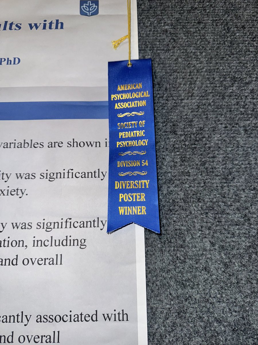 Award Winning Research at #SPPAC2025 🧠 #thisispedspsych #blackinpsych #pediatricpsychology