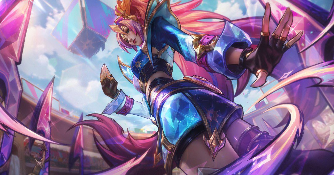 Spideraxe30's tweet image. Wild Rift Prestige Soul Fighter Irelia Splash