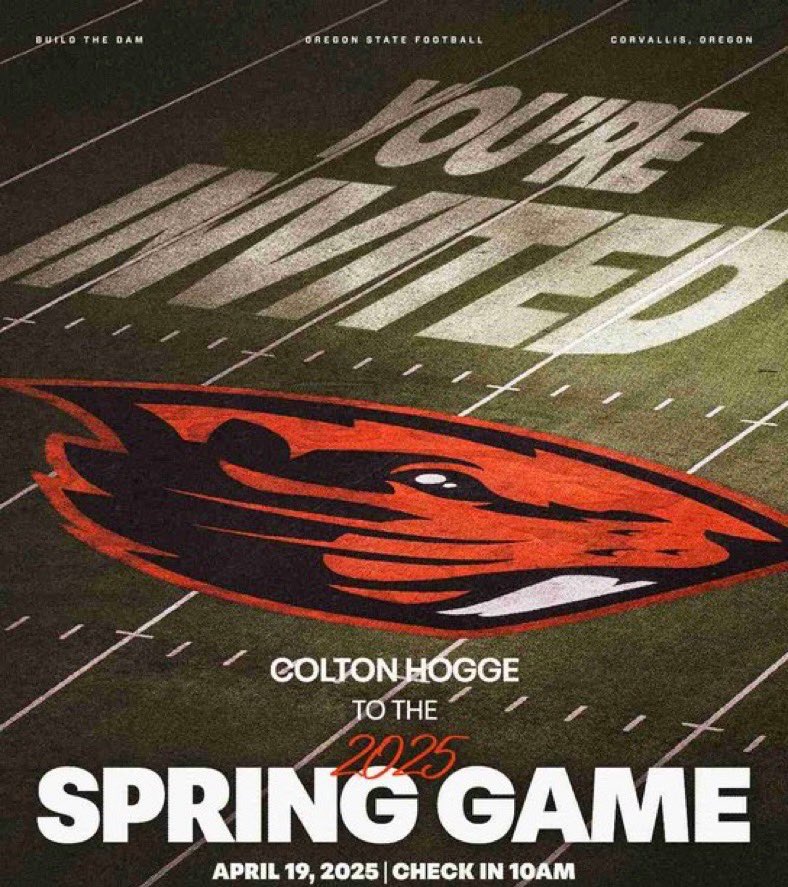 Colton Hogge (@coltonhogge75) on Twitter photo Thank you for the invite <a href="/BeaverFootball/">Oregon State Football</a> ! 🦫🟠⚫️ #BuildTheDam <a href="/JRMoala/">Coach JR Moala</a> <a href="/Coach_JTGreeno/">JT Greenough</a> <a href="/coach_cavanaugh/">Mike Cavanaugh</a> <a href="/Adam_Klein74/">Adam Klein</a> <a href="/Coach_Bray/">Trent Bray</a> <a href="/TheToddMcShane/">Todd McShane</a>
<a href="/12BFootball/">12 Bridges Football</a> <a href="/CoachHogge72/">Coach Hogge</a> <a href="/GrantFowler54/">Grant Fowler</a> <a href="/SacBee_JoeD/">Joe Davidson</a> <a href="/CJacksonWCP/">Chris Jackson</a> <a href="/BrandonHuffman/">Brandon Huffman</a> <a href="/GregBiggins/">Greg Biggins</a> <a href="/alecsimpson5/">Alec Simpson</a> <a href="/SacMaxPreps/">Sac-Joaquin MaxPreps</a> Thank you for the invite <a href="/BeaverFootball/">Oregon State Football</a> ! 🦫🟠⚫️ #BuildTheDam <a href="/JRMoala/">Coach JR Moala</a> <a href="/Coach_JTGreeno/">JT Greenough</a> <a href="/coach_cavanaugh/">Mike Cavanaugh</a> <a href="/Adam_Klein74/">Adam Klein</a> <a href="/Coach_Bray/">Trent Bray</a> <a href="/TheToddMcShane/">Todd McShane</a>
<a href="/12BFootball/">12 Bridges Football</a> <a href="/CoachHogge72/">Coach Hogge</a> <a href="/GrantFowler54/">Grant Fowler</a> <a href="/SacBee_JoeD/">Joe Davidson</a> <a href="/CJacksonWCP/">Chris Jackson</a> <a href="/BrandonHuffman/">Brandon Huffman</a> <a href="/GregBiggins/">Greg Biggins</a> <a href="/alecsimpson5/">Alec Simpson</a> <a href="/SacMaxPreps/">Sac-Joaquin MaxPreps</a>
