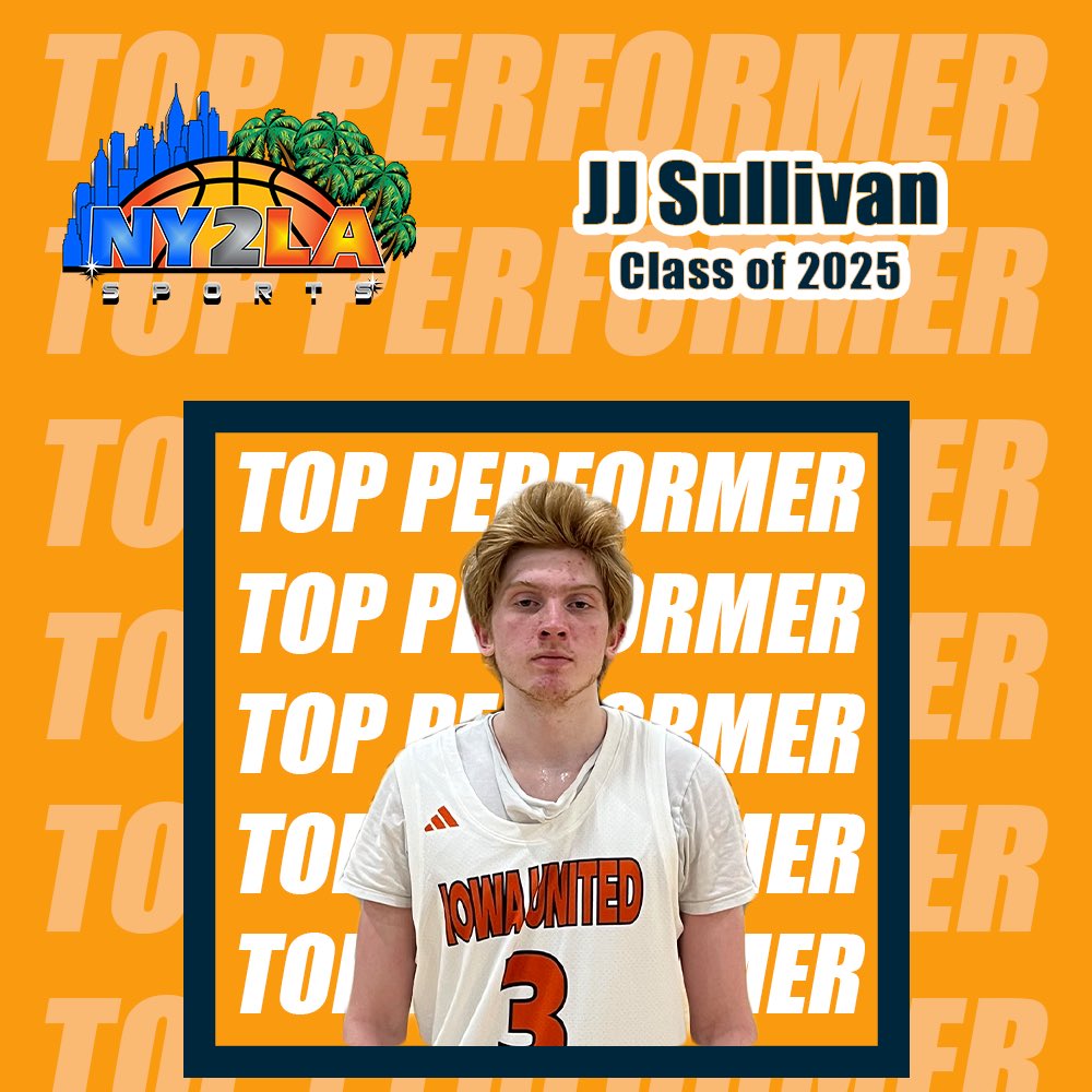 ny2lasports's tweet photo. Swish N’ Dish Top Performer 2025 JJ Sullivan of Iowa United #SwishNDish https://t.co/zn5EX9vaVg