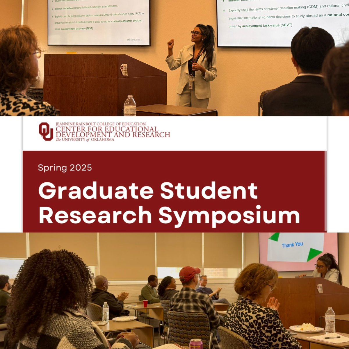 Maisha Farzana, M.A. (@maishafarzana9) on Twitter photo Grateful for every opportunity I get to present my doctoral research ๐ฉโ๐ป๐๐ <a href="/oueducation/">University of Oklahoma College of Education</a>
#phd_journey #research_symposium #motivational_researcher Grateful for every opportunity I get to present my doctoral research ๐ฉโ๐ป๐๐ <a href="/oueducation/">University of Oklahoma College of Education</a>
#phd_journey #research_symposium #motivational_researcher