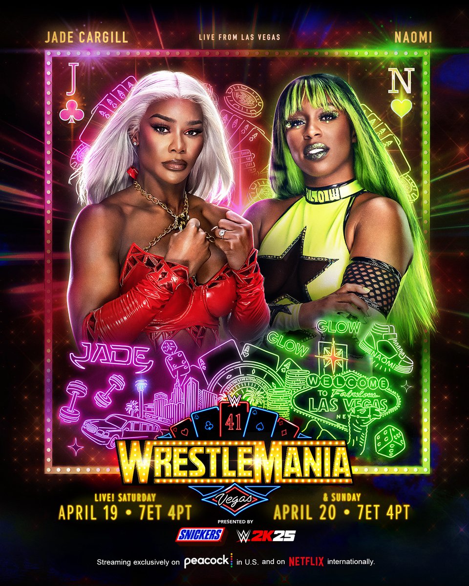 WWE (@wwe) on Twitter photo .<a href="/Jade_Cargill/">Jade Cargill</a> and Naomi will settle their unfinished business at #WrestleMania!! 👊
🎟️ bit.ly/3E9TB2i .<a href="/Jade_Cargill/">Jade Cargill</a> and Naomi will settle their unfinished business at #WrestleMania!! 👊
🎟️ bit.ly/3E9TB2i