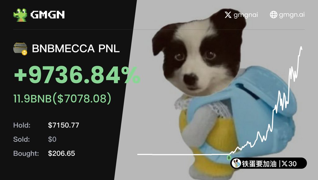 做一个看懂叙事的holder $BNBMECCA