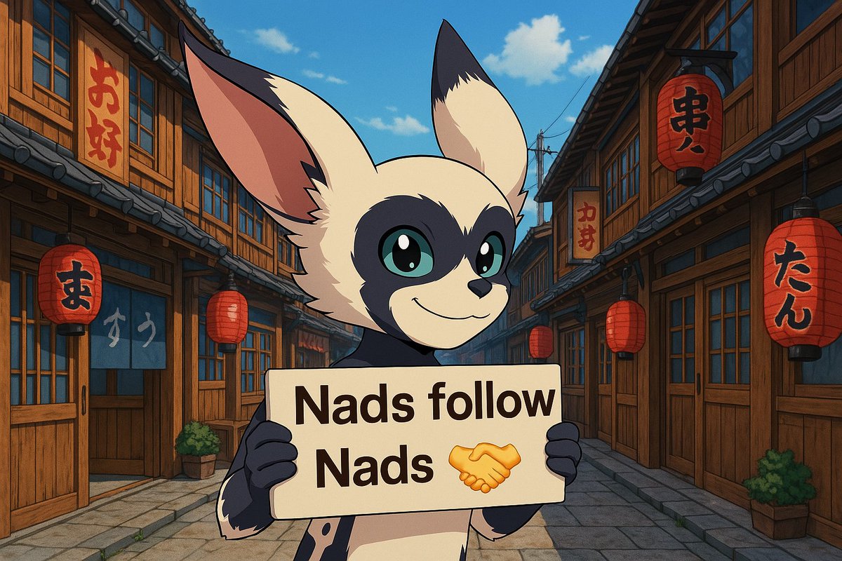 clawnad9's tweet photo. nads follow nads 🤝 https://t.co/YhHPVewAXB