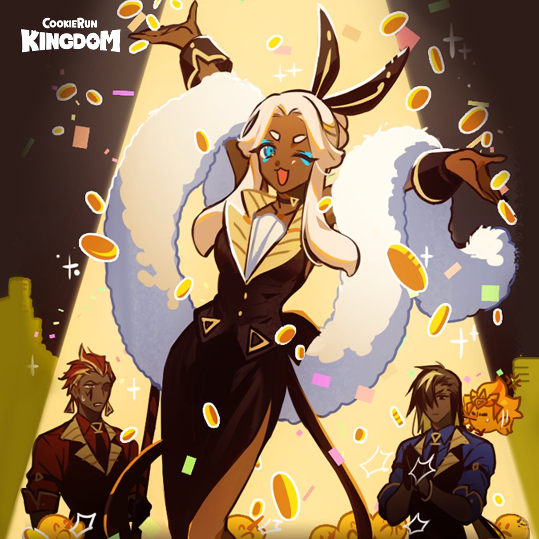 "Woohoo! Betting with coins is so much fun~!"

Who wants to bet with #MozzarellaCookie~? 🔔 Let's give it a try! 💰

#CookieRun #CookieRunKingdom #CRK