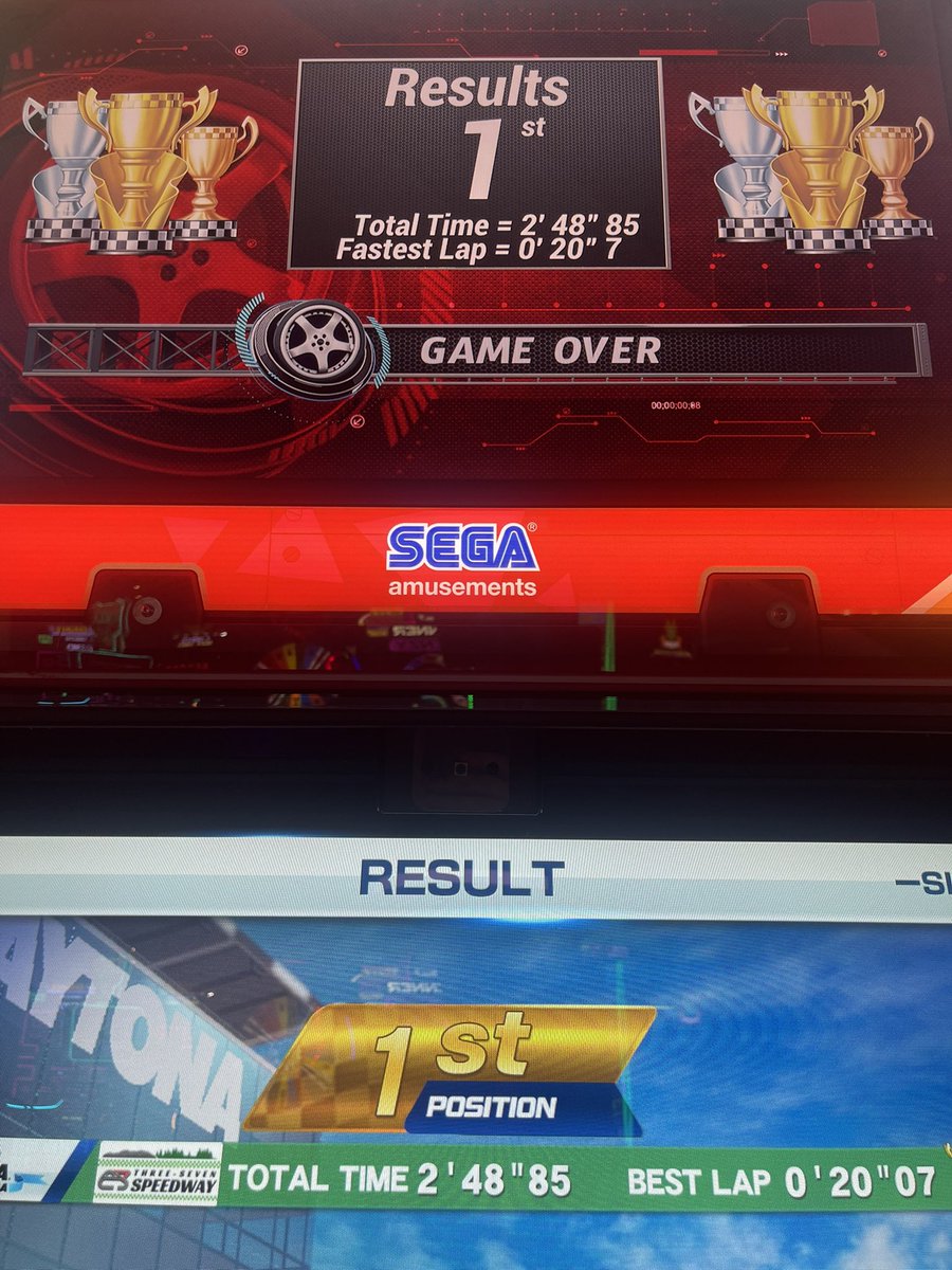 mattmurphyshow's tweet photo. Dave and Busters. A child casino. 

As a guy with no kids…this is a revelation. 

I beat a 10 year olds ass in NASCAR. #Time2Learn https://t.co/cgrOzraQhE