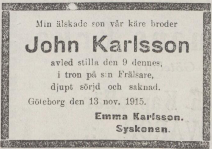 ifkdb_se's tweet photo. Idag för 132 år sedan föddes John "Typpa" Carlsson. Han höll mestadels till i B-laget, men testades i A-laget och noterades för en landskamp när landslaget skêckade Blåvitt att möta Norge 1913. Typpa blev bara 22 år gammal efter att han drabbats av en "tärande sjukdom". #ifkgbg https://t.co/gVqgMF4KOR