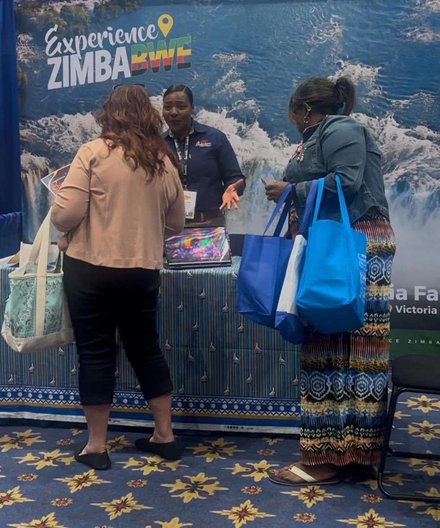 Zimbabwe Tourism Authority (@ztaupdates) on Twitter photo On the 1st and 2nd of April 2025, Zimbabwe exhibited at the Las Vegas Travel Agent Forum at the Paris Las Vegas Hotel & Casino in USA. The forum is one of the largest gatherings of Travel Advisors from USA and Canada.
The country was represented by <a href="/MOTHI_ZIMBABWE/">Min of Tourism and Hospitality Industry Zimbabwe</a> Attaché in the On the 1st and 2nd of April 2025, Zimbabwe exhibited at the Las Vegas Travel Agent Forum at the Paris Las Vegas Hotel & Casino in USA. The forum is one of the largest gatherings of Travel Advisors from USA and Canada.
The country was represented by <a href="/MOTHI_ZIMBABWE/">Min of Tourism and Hospitality Industry Zimbabwe</a> Attaché in the