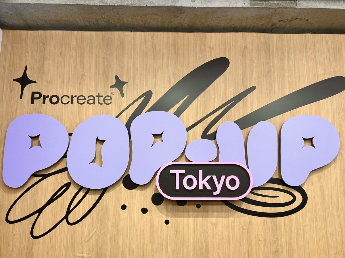 totosaruch's tweet photo. 原宿でデザインをトートバッグに印刷してくれるイベントがあったから行ってきた🥰🩷
#ProcreatePopup https://t.co/CpyUXa5R4s