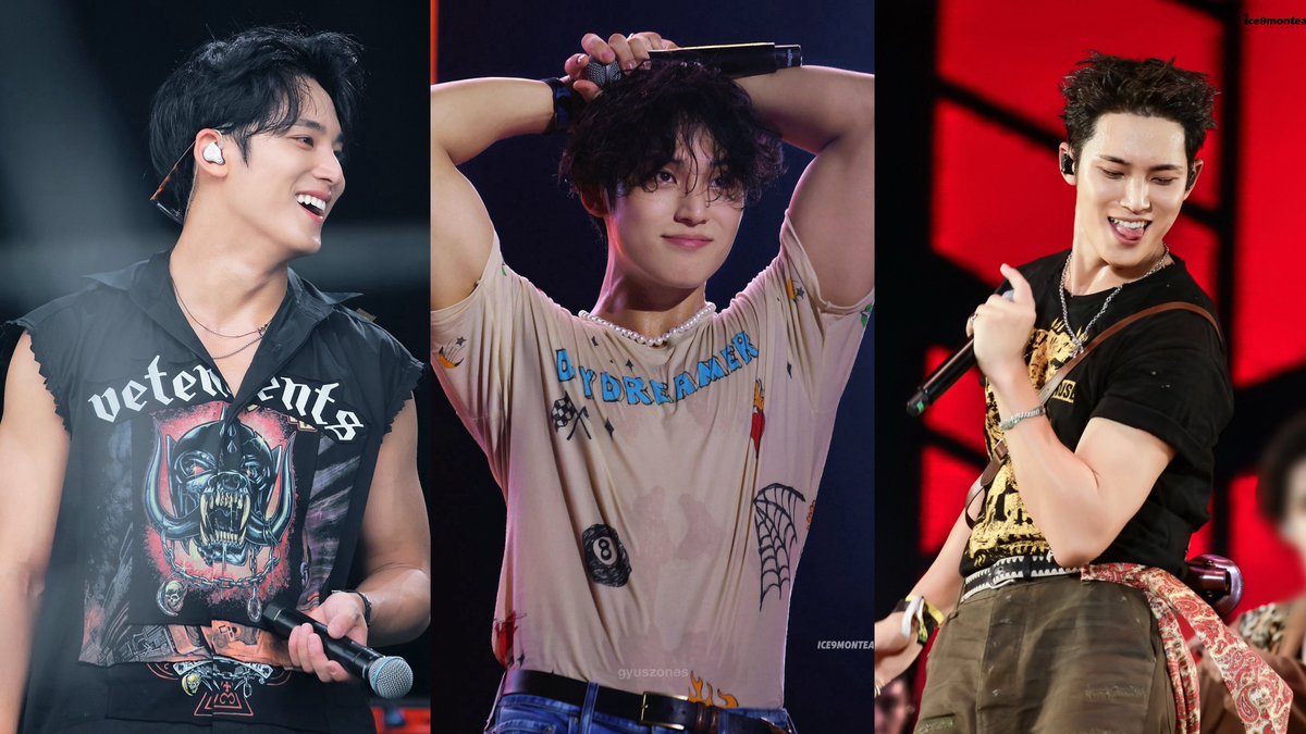 gyuszones's tweet photo. GLASTONBURY 🤝 LOLLAPALOOZA 🤝 TECATE PAL NORTE

#MINGYU #세븐틴 #민규 https://t.co/Y10FBelM01