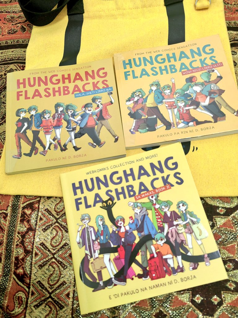 <a href="/HHFlashbacks/">Hunghang Flashbacks</a> pero pinaka-winner talaga 'yung early bday gift ng sestra ko sa akin - SIGNED BOOK 3 NG HUNGHANG FLASHBACKS 😭🥺✨ 

may book 3 nang kasama yung books 1 &amp; 2 ko 💜💜💜

#UPFair2025
#UPFairThursday
#IsigawAngBukas
#Quests2025
#ParaSaKababaihanAtSangkabaklaan