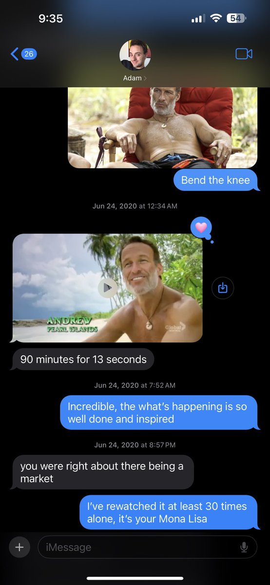 It was me and my college roommate <a href="/not_AdamTeich/">Adam Teich</a> #survivor