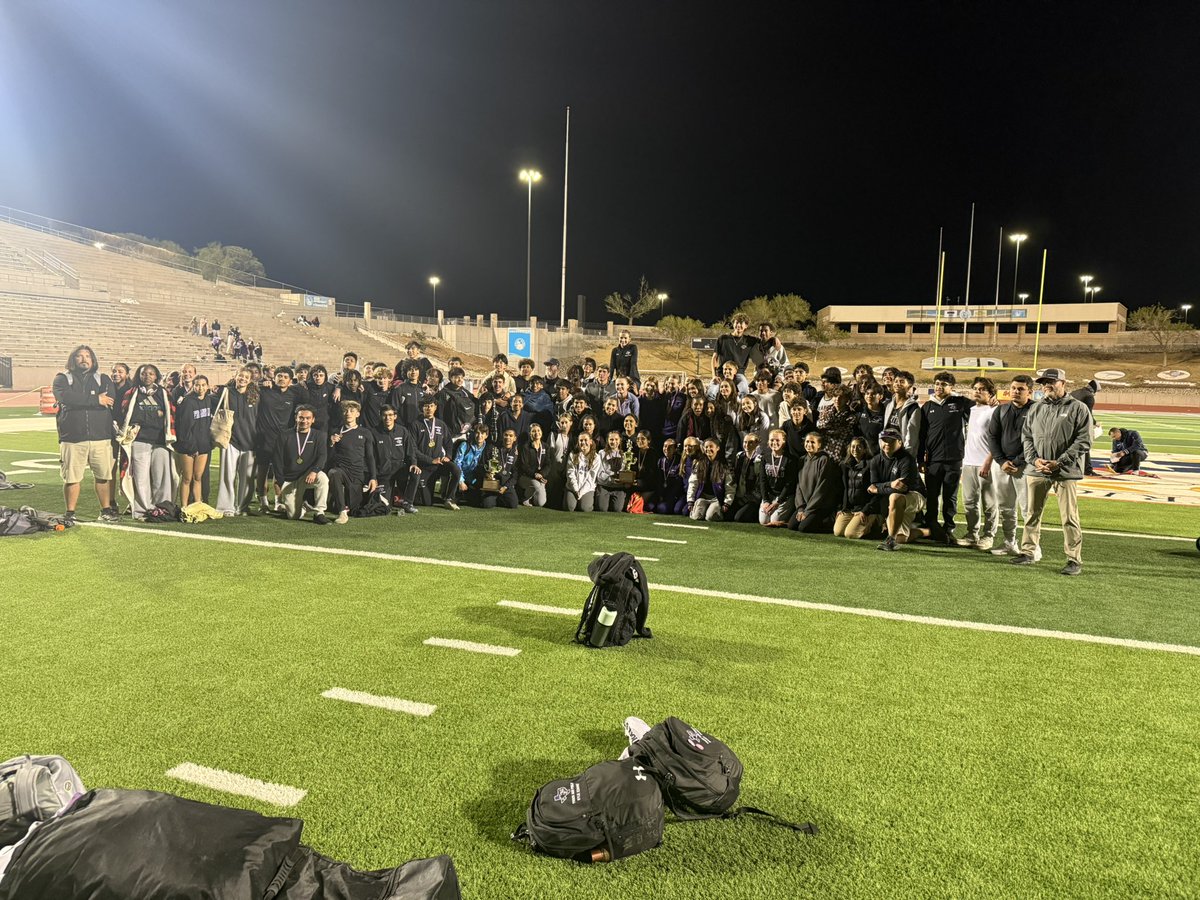 Many people to thank for today’s special moment from Coach Brooks, Coach Laspada, Coach Puckett, Coach Allen our wonderful Admin that supports us every day. But above all this one goes out to our kids that day in and day out work for this moment. Thank you 💜🖤