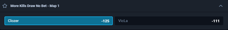 Tonight's POTD: 

🇰🇷Clozer>VicLa Map 1 Kills (-125) 5u 

Teams/Time: BRO vs. FearX | 2:00 AM EST.

If this POTD hits, will give away 100$ to two people on TP, 

+1 entry if RT/Comment

#GamblingX #Prizepicks #Sportsbetting #CS2