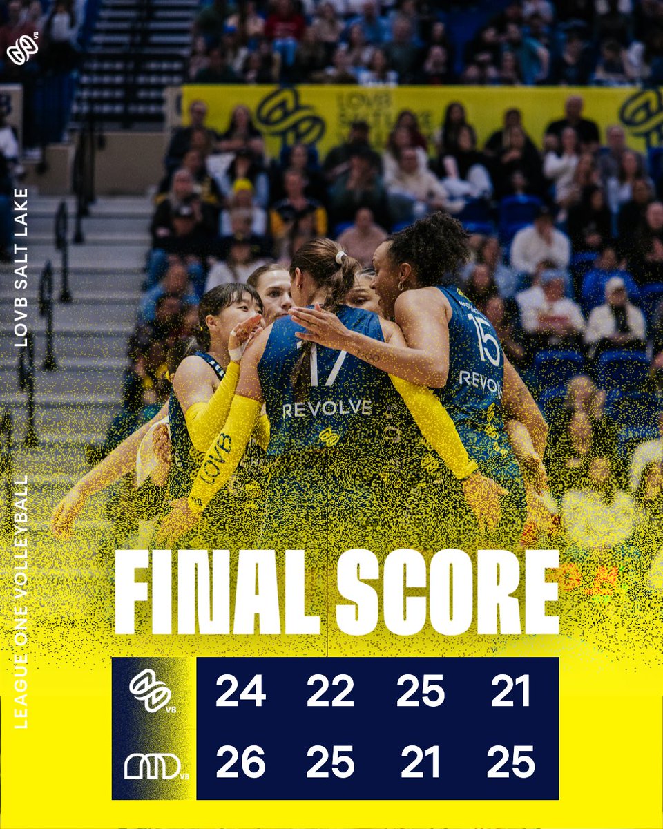 LOVB Salt Lake Volleyball (@lovbsl) on Twitter photo A HUGE thank you to the best fans in the league for packing Bruin Arena tonight and bringing all the energy! โก๏ธ
Weโre back at it again tomorrow vs <a href="/lovbatx/">LOVB Austin Volleyball</a> at 7:00 PM! See you then! ๐ซถ A HUGE thank you to the best fans in the league for packing Bruin Arena tonight and bringing all the energy! โก๏ธ
Weโre back at it again tomorrow vs <a href="/lovbatx/">LOVB Austin Volleyball</a> at 7:00 PM! See you then! ๐ซถ