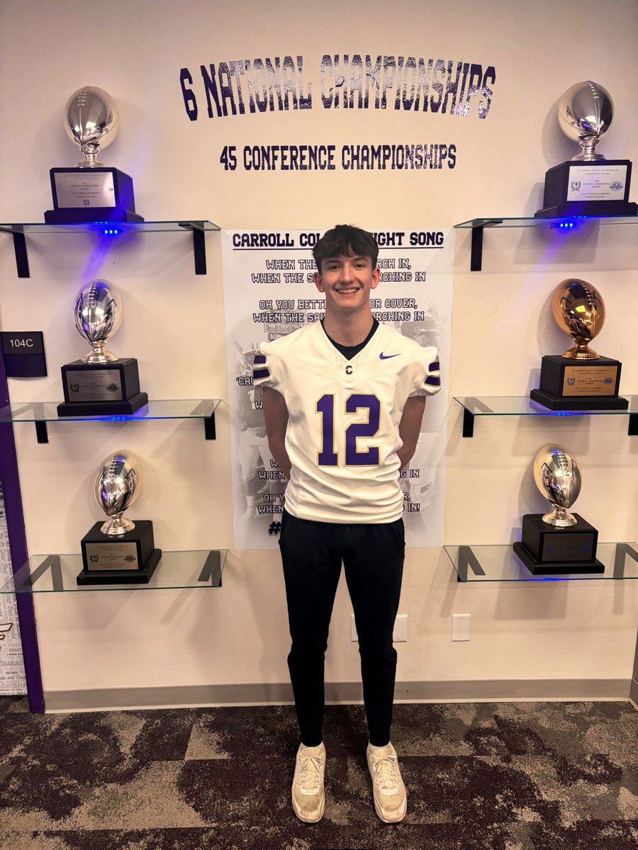 Bobby Gutzman (@bgutzman2026) on Twitter photo Thank you for a great Junior Day! <a href="/FootballCarroll/">Carroll College Football</a> <a href="/RandyBandelow/">Coach Randy Bandelow</a> <a href="/CoachTPurcell/">Coach Troy Purcell</a> <a href="/CoachPfanny/">Alex Pfannenstiel</a> <a href="/GallatinRaptor/">GALLATIN RAPTOR FOOTBALL</a> Thank you for a great Junior Day! <a href="/FootballCarroll/">Carroll College Football</a> <a href="/RandyBandelow/">Coach Randy Bandelow</a> <a href="/CoachTPurcell/">Coach Troy Purcell</a> <a href="/CoachPfanny/">Alex Pfannenstiel</a> <a href="/GallatinRaptor/">GALLATIN RAPTOR FOOTBALL</a>