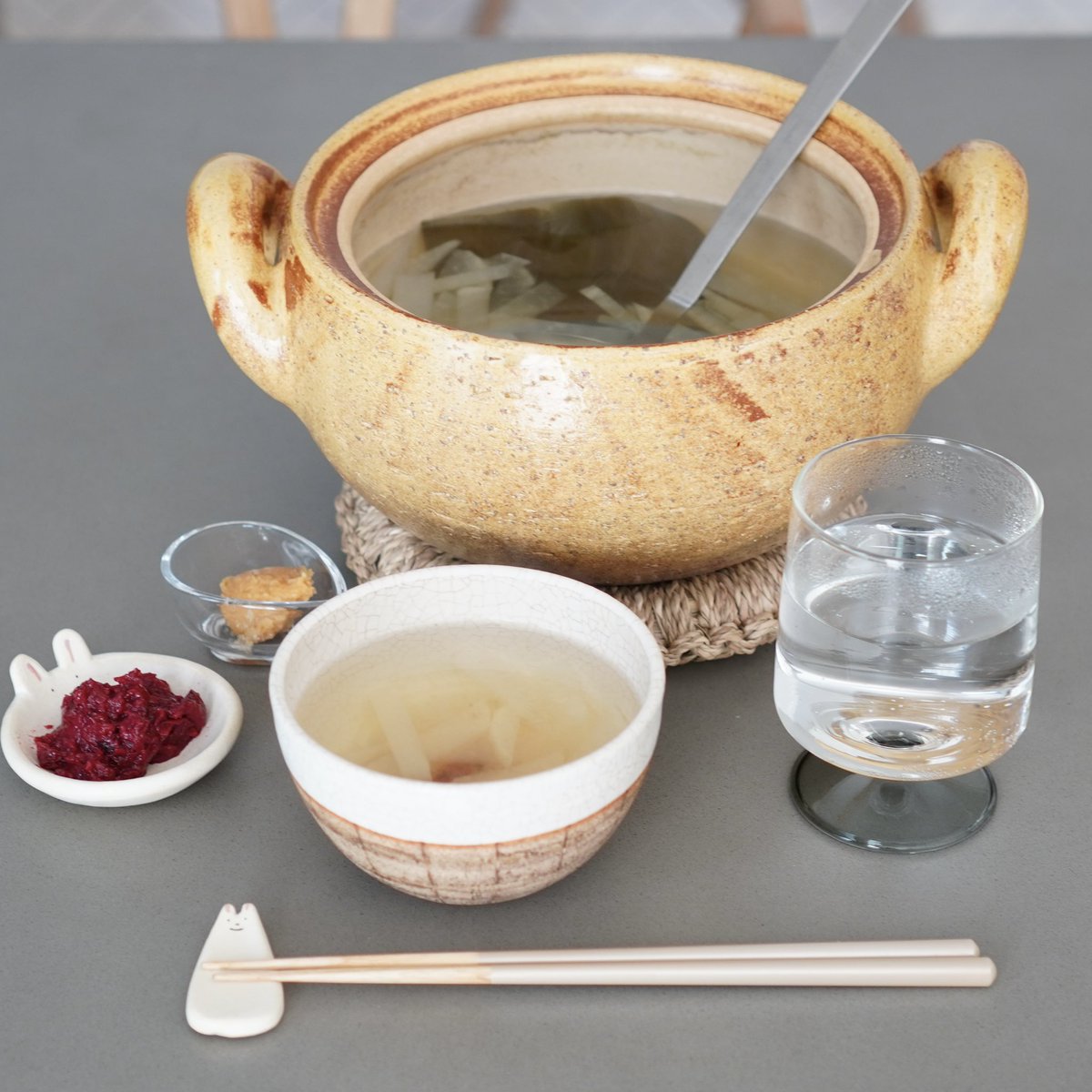 Lii_log's tweet photo. ファスティング後の回復食🌸
スッキリ大根（梅流し）
昆布出汁が美味しくて体に染み渡る😭✨️

#ダイエット https://t.co/wqwT8lI8wy