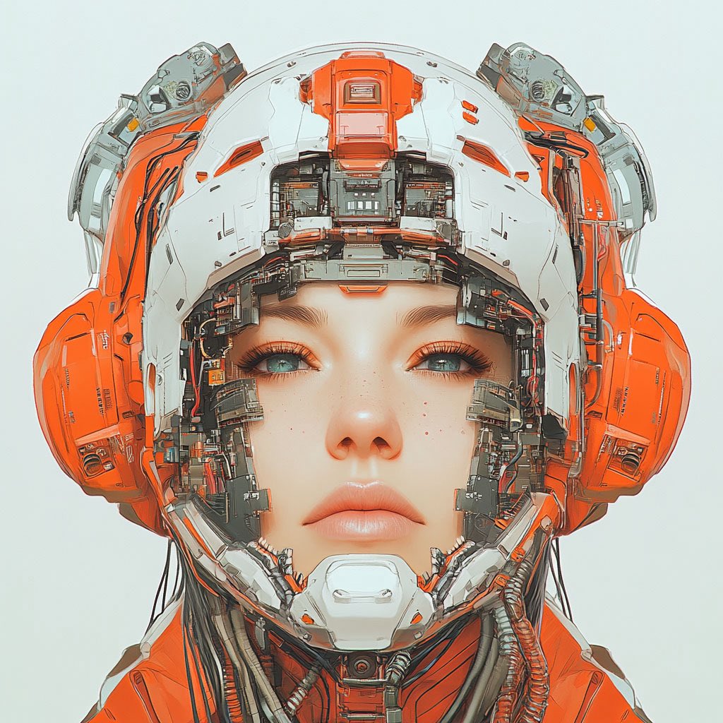 sandstation_'s tweet photo. . 
. 
.
#girl #woman #lady #ai #droid #cyberpunk #character #digitalart #futuristic #concept #scifi #scifiart #mech #mechaart https://t.co/1NiG48JY36