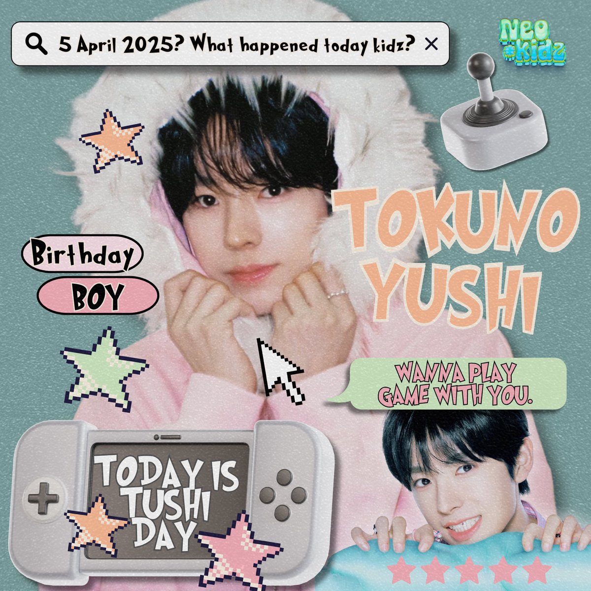 April 5, 2025 ☆ the legendary day our superstar Yushi was born! Like a game mission, today’s goal is clear: celebrate you to the max! Happy birthday, Yushi! Cheers to stepping into adulthood, and may success always chase you in everything you do. Keep shining, our forever star!
