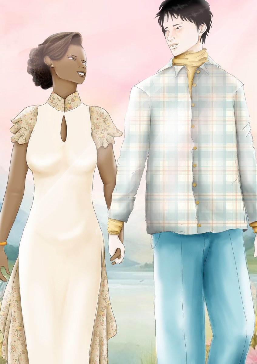 HanariPinku's tweet photo. Stroll. One of my favorite couples from my story Lost only on Wattpad~

https://t.co/5dDpOrvAUo

 #wattpad #lost #story #read #japan #ambw #interracialcouple #mentalhealth #beautiful #drawing #digitalart #braids #comedy #drama #short https://t.co/mqS7SqyqHI