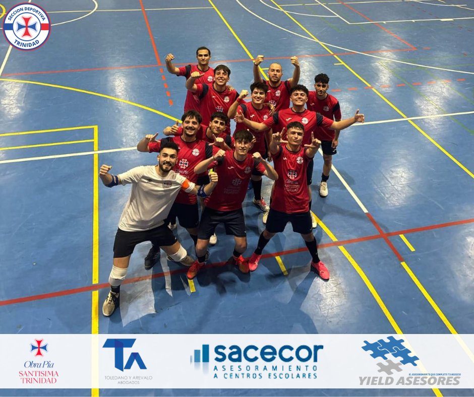 Sección Deportiva La Trinidad (@sd_trinidad) on Twitter photo 💪🏼 Gran semana de nuestro equipo, que avanza en la Copa a un gran nivel.
⚽️ El martes, victoria por 5 goles a 1. Y el jueves, cerraba la semana con otro gran partido en el que nos impusimos 4-2.
🔝 ¡Seguimos con todo, #CaballerosdelaTrinidad!
<a href="/jjjgueto/">José J Jiménez Güeto</a> <a href="/latrinidadp/">Parroquia de la Trinidad</a> <a href="/OPSTCordoba/">Obra Pía Santísima Trinidad</a> 💪🏼 Gran semana de nuestro equipo, que avanza en la Copa a un gran nivel.
⚽️ El martes, victoria por 5 goles a 1. Y el jueves, cerraba la semana con otro gran partido en el que nos impusimos 4-2.
🔝 ¡Seguimos con todo, #CaballerosdelaTrinidad!
<a href="/jjjgueto/">José J Jiménez Güeto</a> <a href="/latrinidadp/">Parroquia de la Trinidad</a> <a href="/OPSTCordoba/">Obra Pía Santísima Trinidad</a>
