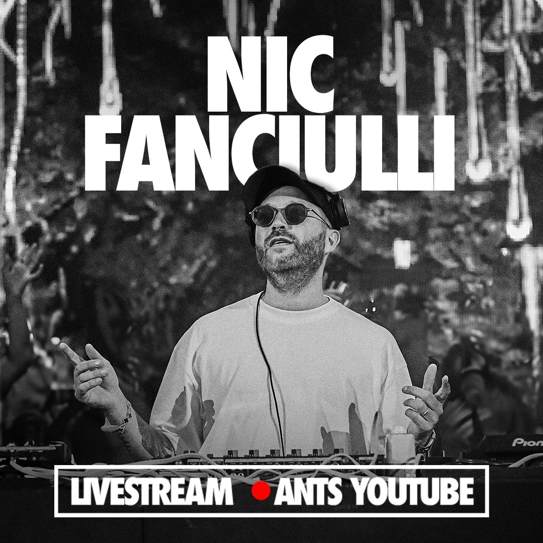 Catch Nic Fanciulli and many more incredible artists at ANTS METALWORKS this summer – all lineups are out now.

Tune in now to ANTS’ YouTube channel: l.unitedants.com/tqegpt