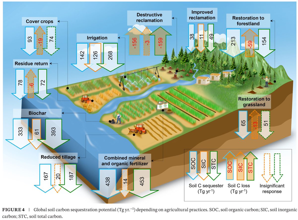 Yakov Kuzyakov . . . priming Soil Science (@ykuzyakov) on Twitter photo NEW in <a href="/GlobalChangeBio/">Global Change Biology</a>
Inorganic Carbon Should Be Considered for Carbon Sequestration in Agricultural #Soils
onlinelibrary.wiley.com/doi/10.1111/gc…
#SoilOrganicMatter #carbonsequestration #soil #agriculture #global #landuse
#Fertilisers #carbonates #acidification NEW in <a href="/GlobalChangeBio/">Global Change Biology</a>
Inorganic Carbon Should Be Considered for Carbon Sequestration in Agricultural #Soils
onlinelibrary.wiley.com/doi/10.1111/gc…
#SoilOrganicMatter #carbonsequestration #soil #agriculture #global #landuse
#Fertilisers #carbonates #acidification