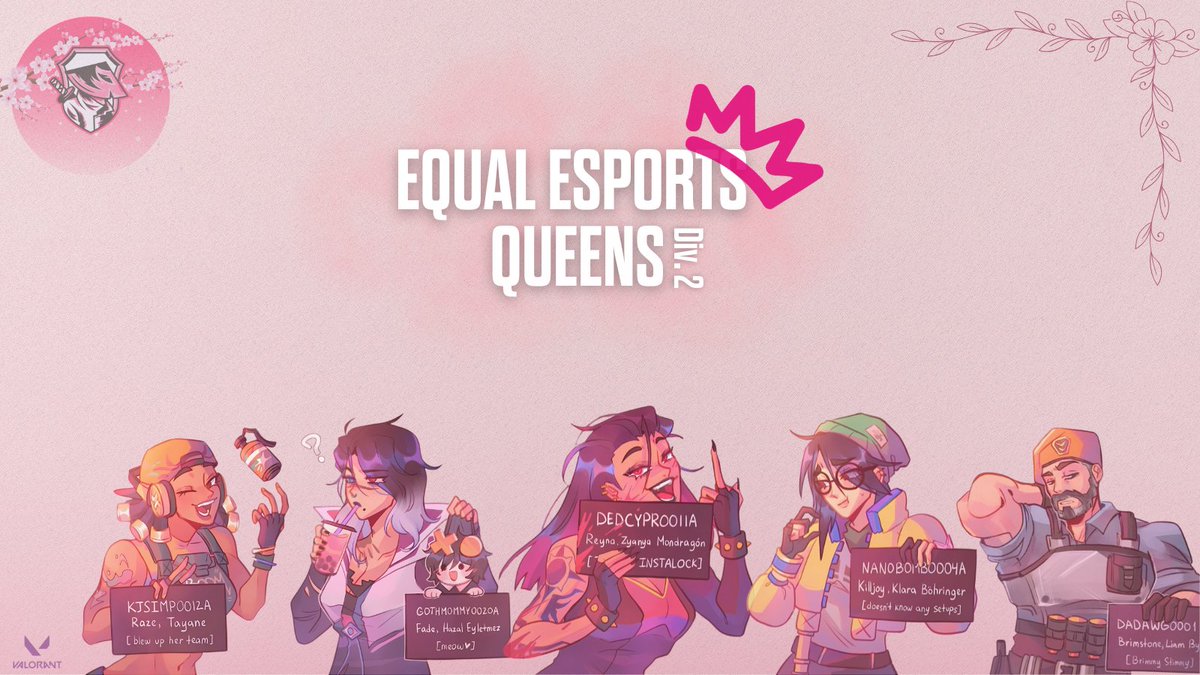 The time has come:
Our first #EEQ as a junior team🌸

We're hyped and looking forward to good matches and good seeding.