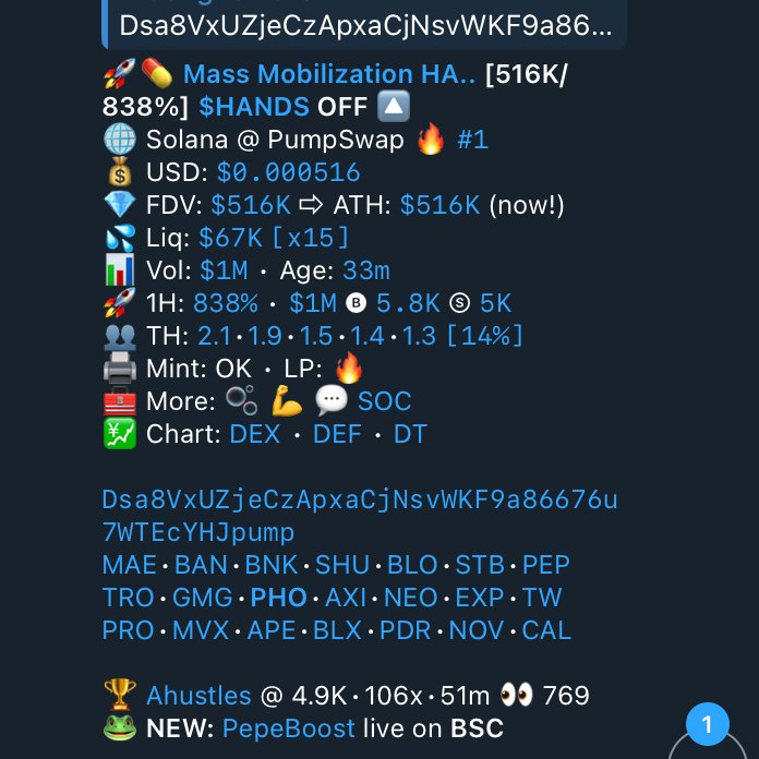 100x on on 500k cap is crazy work

The legend says Labubu scan before dev even buy it

$HANDS