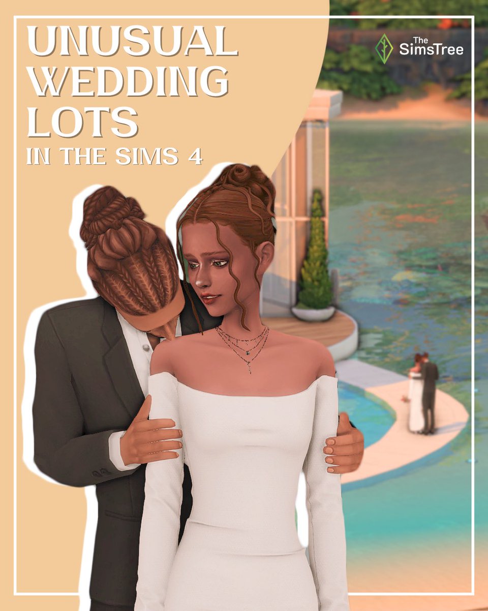 thesimstree's tweet photo. Are you ready for a wedding that’s truly unforgettable? 💍✨

We've put together a list of 20 unique venues where you can celebrate your big day! 🎉 You can find and download these locations on our blog (https://t.co/nMg3w9YXsb)! 

#thesimstree #sims #thesims #ts4 #plumtreeapp https://t.co/5qDvJVISAG