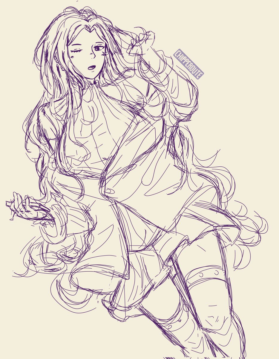 Chipperroute's tweet image. Messy Sketch, Messy Render
#obeyme #obeymefanart #obeymethirteen