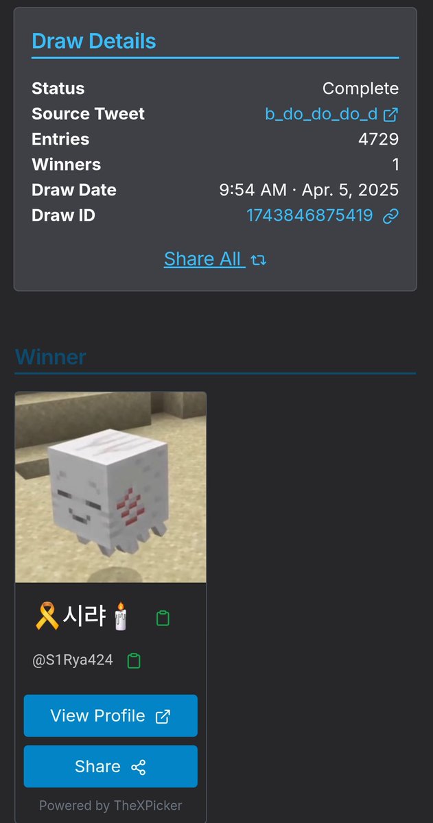 b_do_do_do_d's tweet photo. 모두 고생하셨습니다!
@S1Rya424 디엠주세요~ https://t.co/na2sWsSqq4