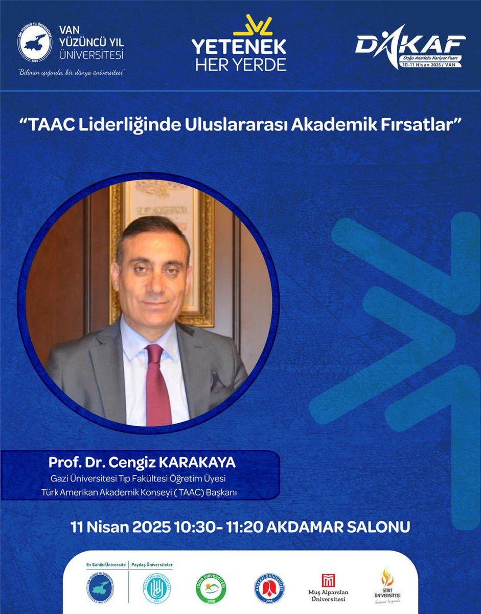 Panele davetlisiniz..
Yetenek Kapısı’na kayıt ol, etkinlikler kısmından bu panele kayıt yaptırarak QR kodunu al ve etkinliğe katıl.

Siz’in İşiniz,
Bizim İşimiz!
<a href="/habervanyyu/">VAN YYÜ</a> <a href="/beusosyalmed/">Bitlis Eren Üniversitesi</a> <a href="/hakkariuniv/">Hakkari Üniversitesi</a> @igdir_univ @siirt_universitesi <a href="/yetenekapisi/">Yetenek Kapısı</a>