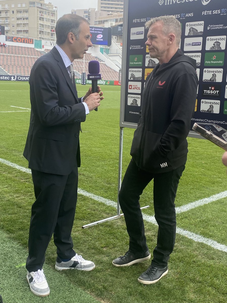 Toulon/Saracens avec ⁦<a href="/LaurentBidot/">Laurent Bidot</a>⁩ 1/8e champions Cup 13h30 !!!