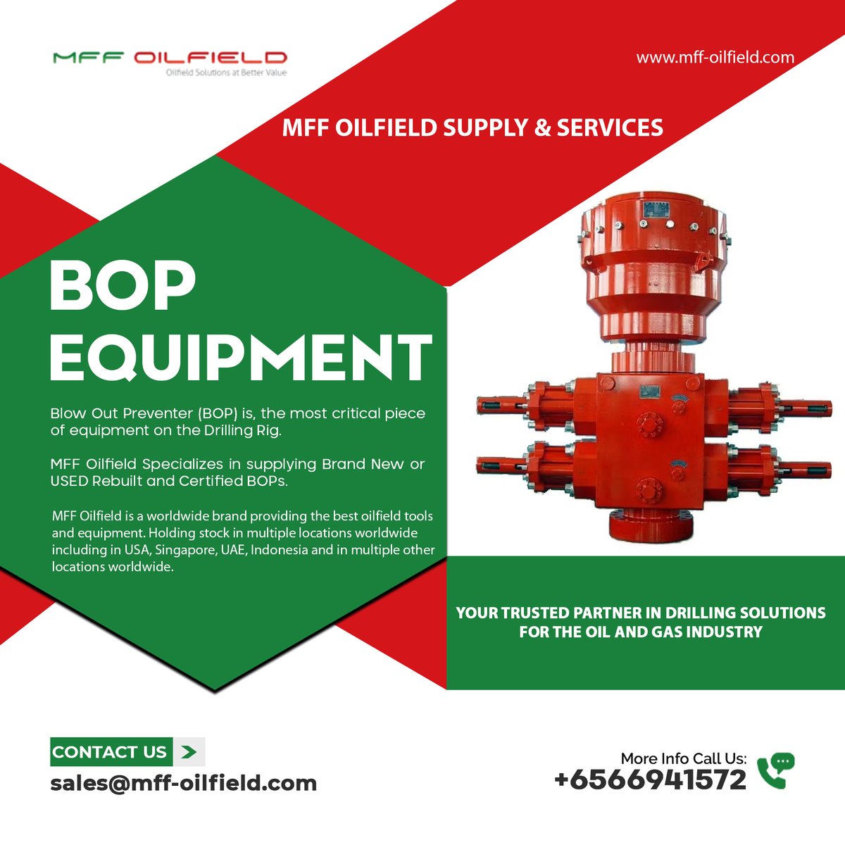 MFFOilfield's tweet photo. 🌍 Serving oil &amp; gas operators worldwide with quality, reliability, and precision.

🔗 Explore more at: https://t.co/ouT0OPqXlM
#MFFOilfield #BOP #BlowoutPreventer #WellControl #DrillingSafety #OilfieldEquipment #OilAndGasIndustry #EnergySolutions https://t.co/q3hSZcAXeq