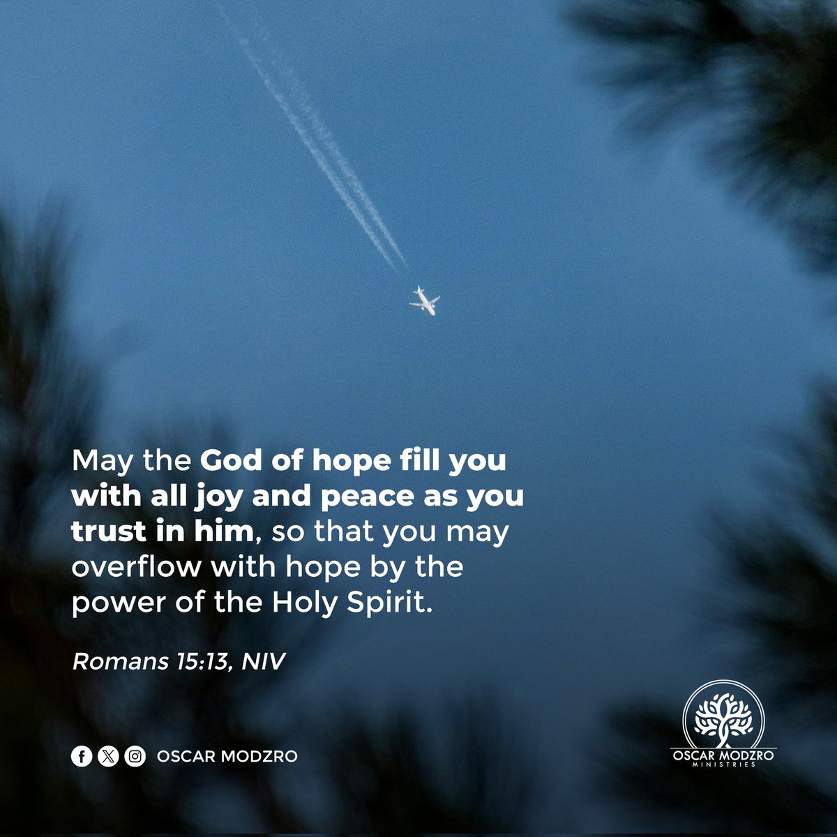 OscarModzro's tweet image. Faith is the confident trust in what God has said and Hope is the joyful expectation that what God has promised will come to pass. As you wait on the Lord in faith, may God fill you up with all the peace and joy you need so that you may not waver at His promises to you.