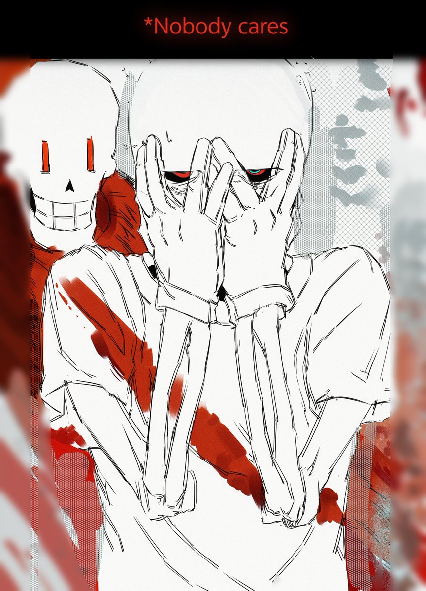 sans快点起来啊，地上凉