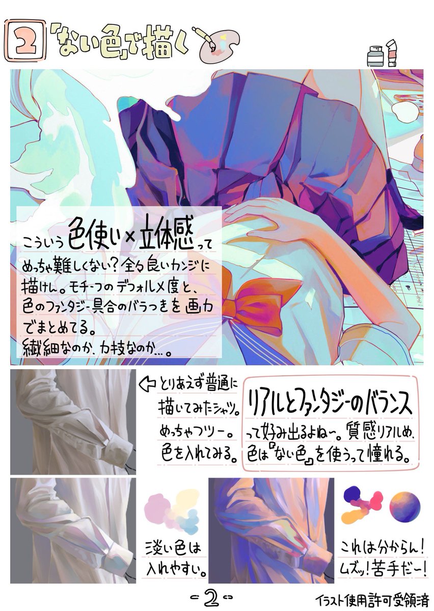 友達の絵に感動したから、勢いのままにまとめた。 絵の作者→菫