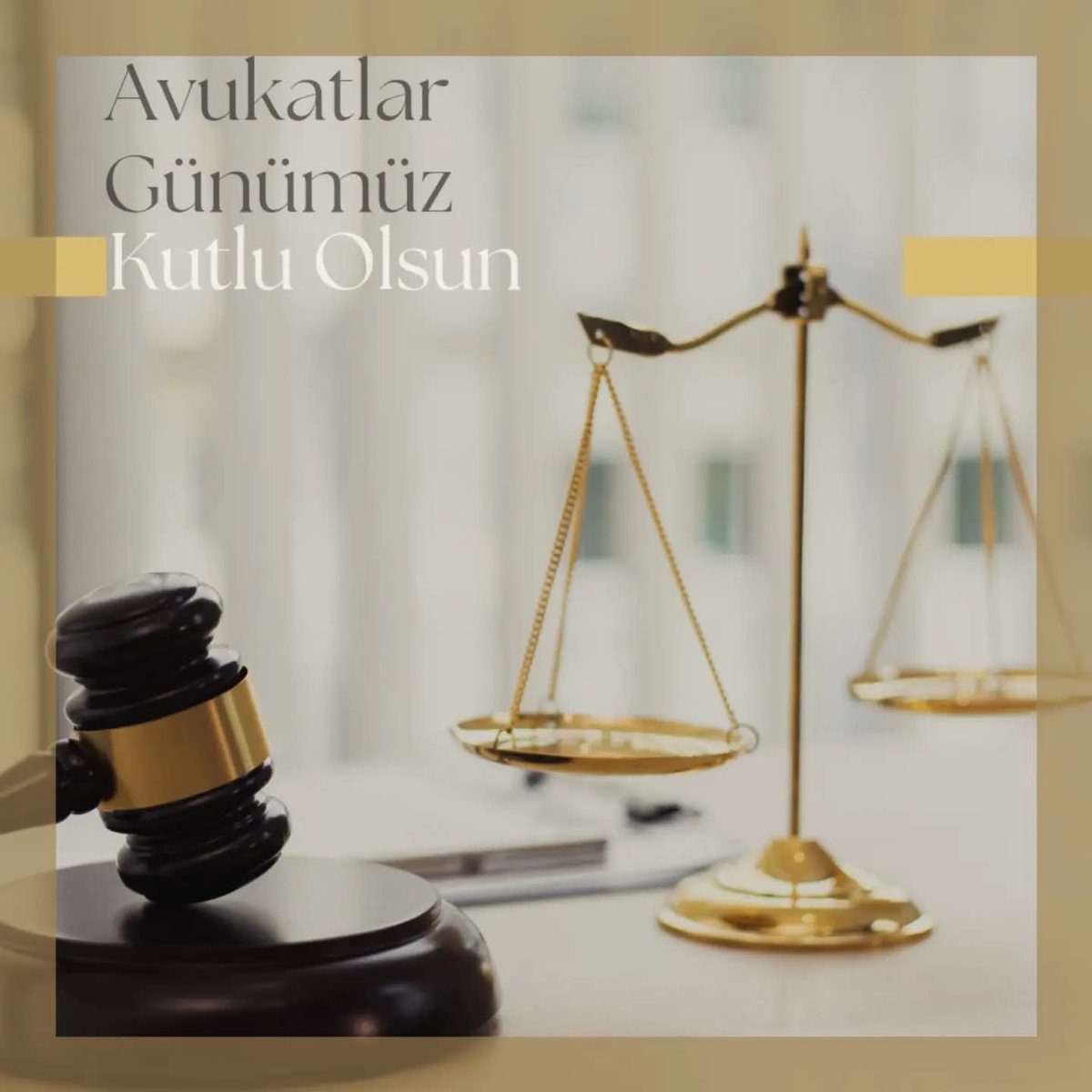 AVUKATLAR GÜNÜMÜZ kutlu olsun
#AvukatlarGünü