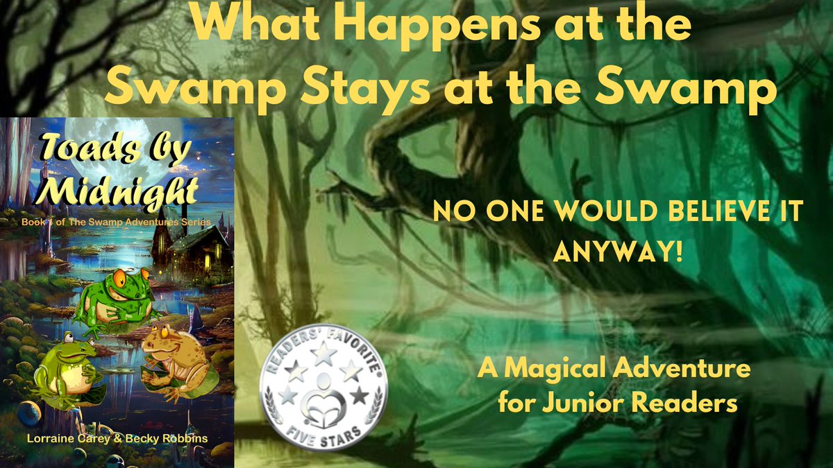 Three fourth-grade boys were playing baseball and video games just days ago, but tonight they’ve been mysteriously transformed into toads in a nearby swamp set in New Orleans! A great read for ages 8-12 #childrensbooks #middlegradebooks #childrensbooksonmagic #bullying