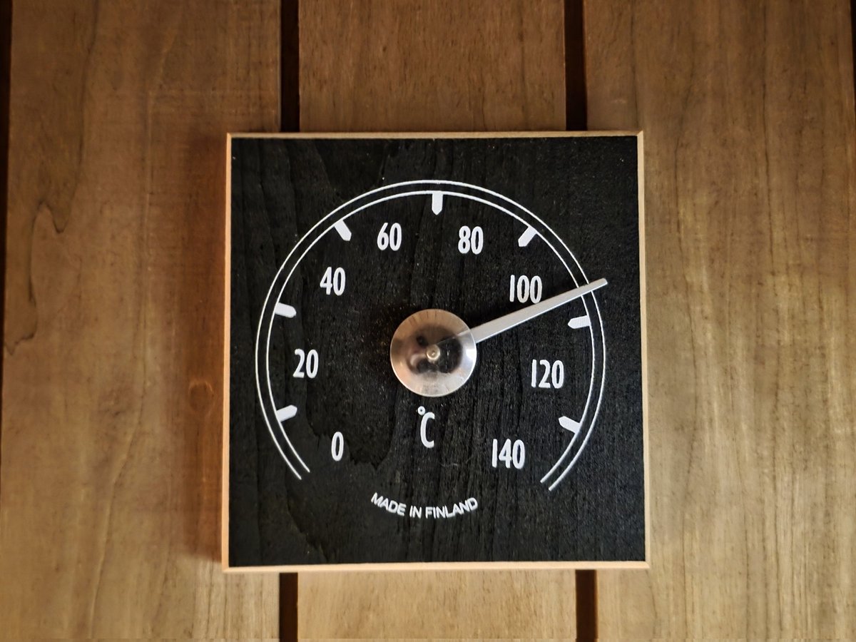 Godkänt, bara bada bastu så klart