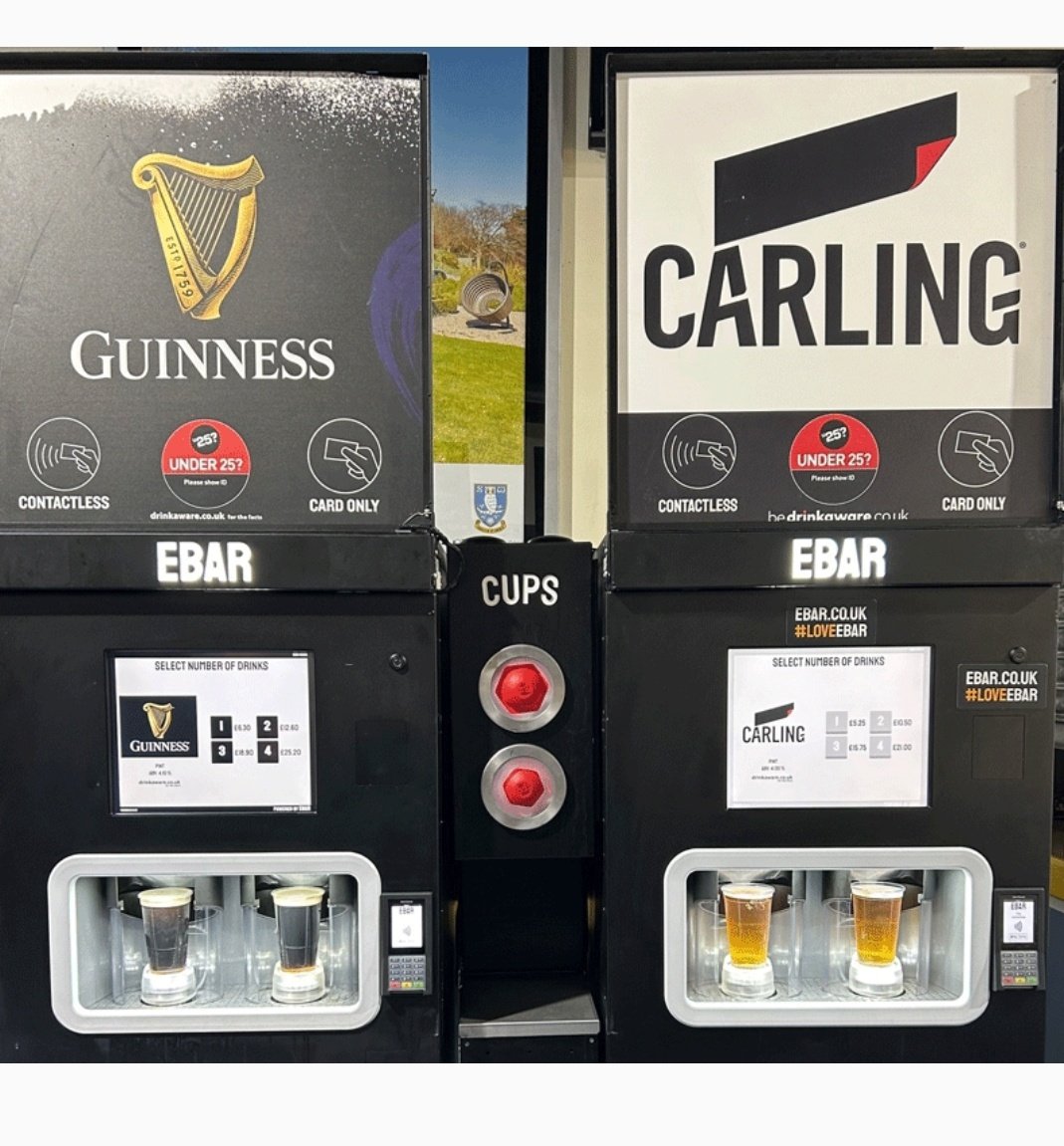 Self Service Guinness - there is no coming back from this #EnoughIsEnough #swfc