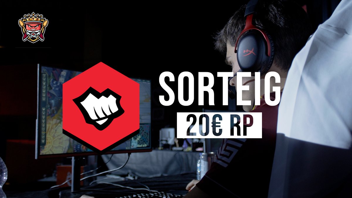 Per celebrar la nostra primera LLIGA LLOP 🐺, sortegem 20€ en RP entre tots els/les iogurters de bé

👉 Seguir-nos a nosaltres, a <a href="/Gamesportselect/">Gamesports Electrònics</a> i a <a href="/Emix_Gaming_/">EmixGaming</a> .
👉 Like + RT en aquest post.
👉 Estar molt calmat.

Guanyador/a dissabte vinent.
