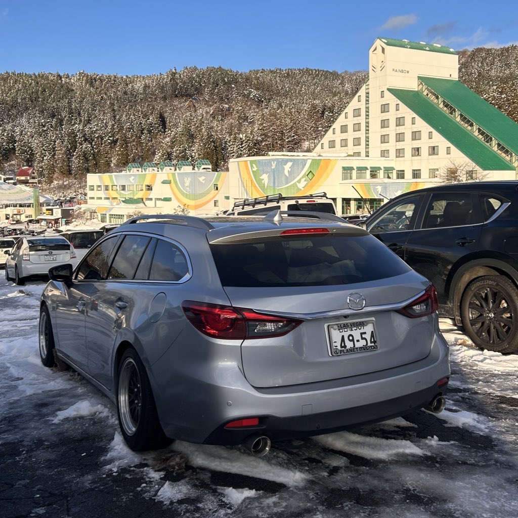 冬仕様終わり🏔️
たくさんスノボも楽しめたシーズンでした🏂
アテンザも大活躍！
にしてもスタッドレスもーちょいなんとか見れるやつに変えたい🥹